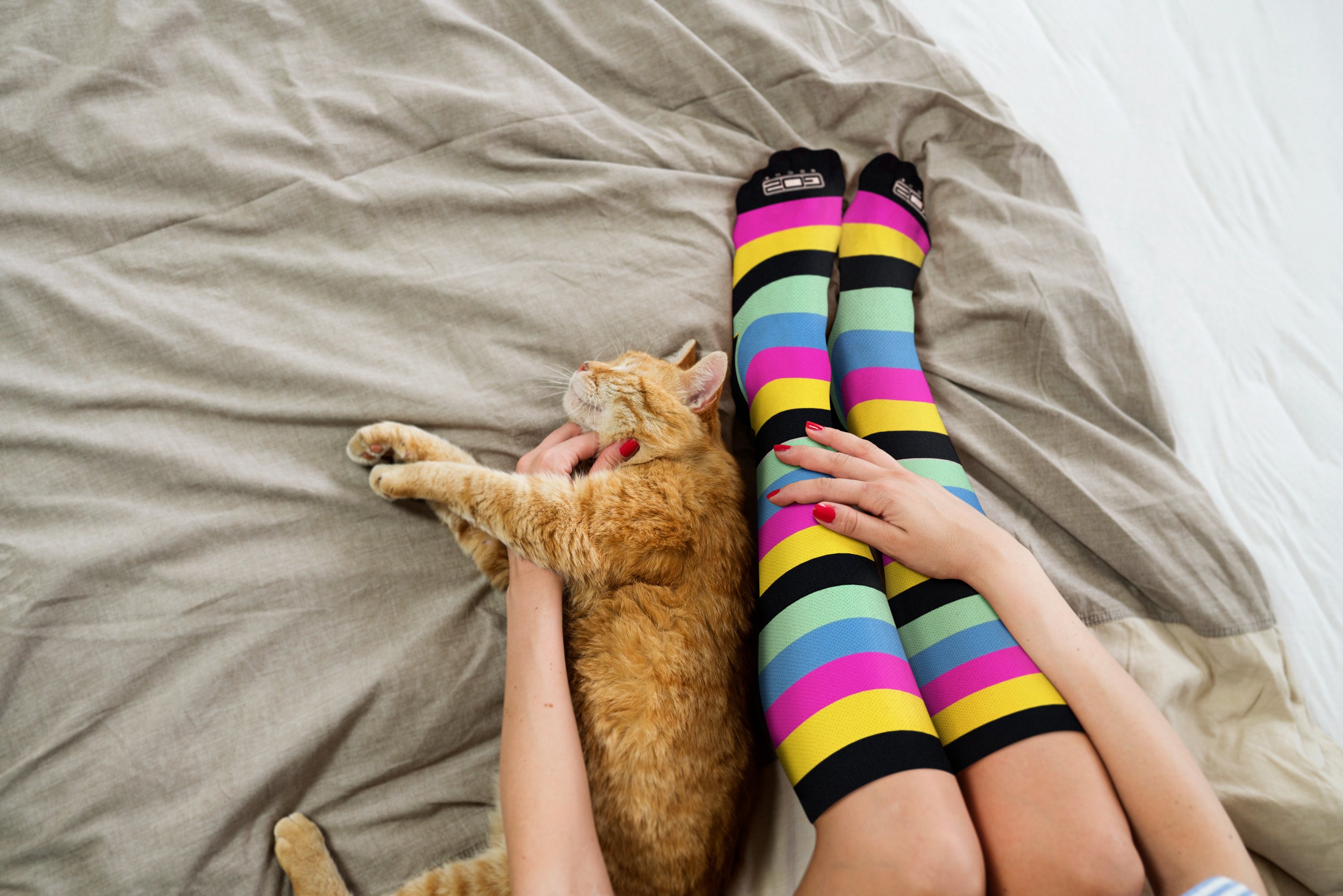 Go2Socks Team Gear Compression Socks - 15-20 MmHg Graduated Support For Men & Women - Sports, Nursing, Travel - View #9