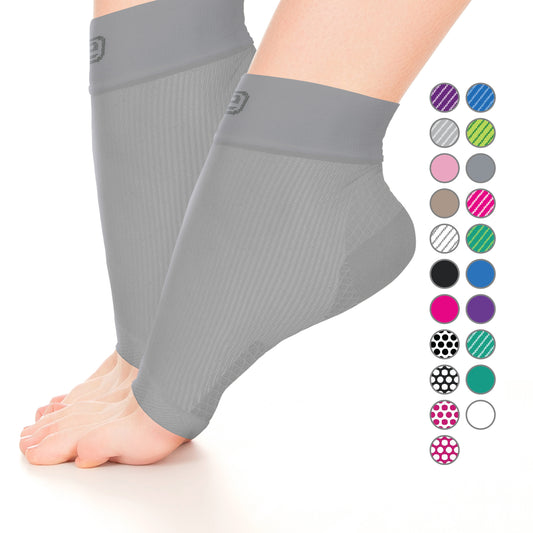 GO2 Ankle Compression Sleeve for Plantar Fasciitis | High Compression Level | Increase Circulation, Improve Performance, Faster Recovery, Reduce Soreness