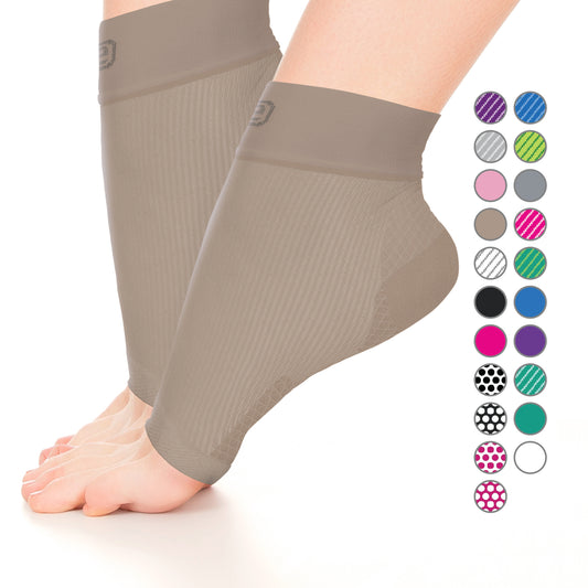 GO2 Ankle Compression Sleeve for Plantar Fasciitis | High Compression Level | Increase Circulation, Improve Performance, Faster Recovery, Reduce Soreness