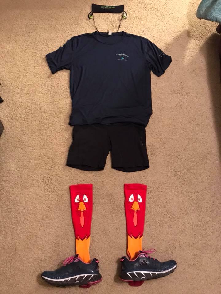 Holiday Compression Socks Unisex | Turkey Face