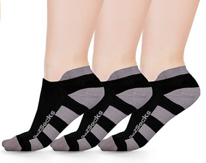 GO2 Compression Ankle/Running Socks | Medium Compression Level | Increase Circulation, Improve Performance, Faster Recovery, Reduce Soreness