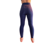 Compression Leggings | High Waist Tummy Control, Smartphone Pockets, Navy Blue Full Length Yoga Pants