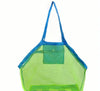 Foldable Mesh Beach Bag in Lime Green