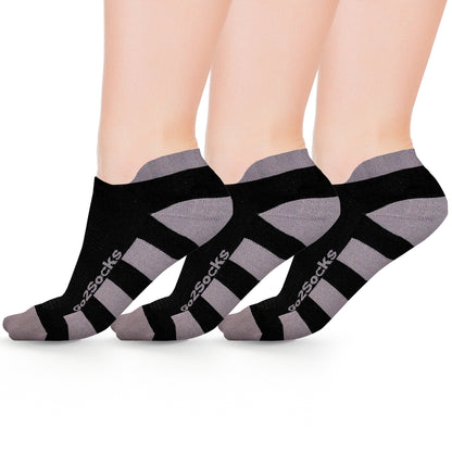 GO2 Compression Ankle/Running Socks | Medium Compression Level | Increase Circulation, Improve Performance, Faster Recovery, Reduce Soreness