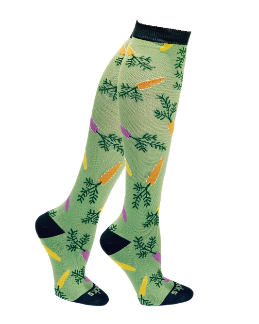 Holiday Compression Socks Unisex | Carrots