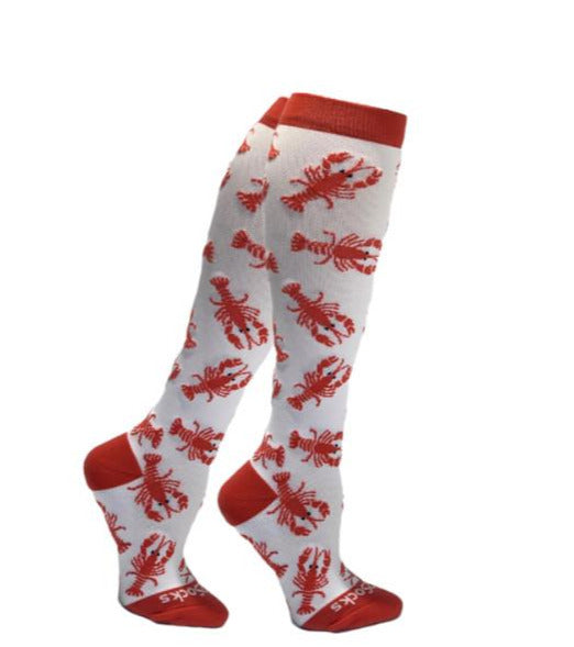 Medium Compression Socks Unisex | Crawfish