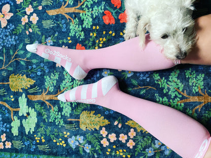 Compression Socks Unisex | High Compression | Light Pink