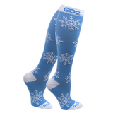 Holiday Compression Socks Unisex | Snowflake
