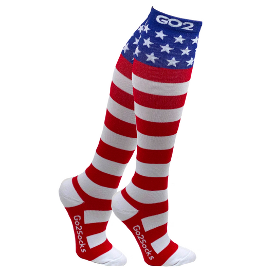 Holiday Compression Socks Unisex | Stars and Stripes