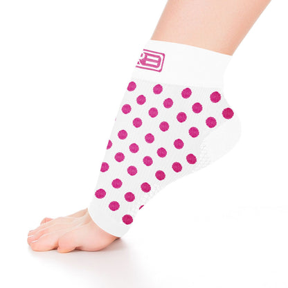 GO2 Ankle Compression Sleeve for Plantar Fasciitis | High Compression Level | Increase Circulation, Improve Performance, Faster Recovery, Reduce Soreness