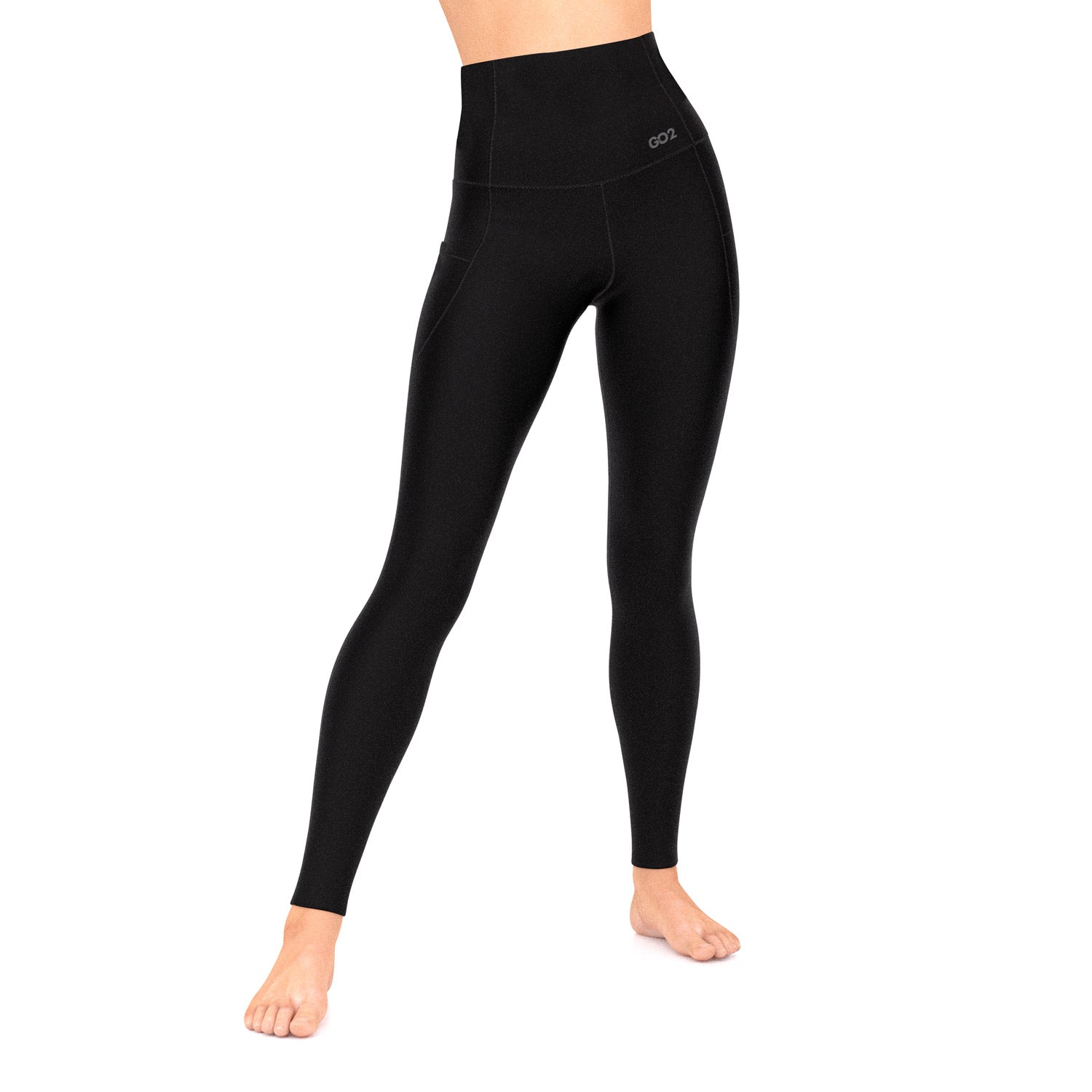  Enyur High Waisted Compression Leggings with Pockets for Women  Soft Black Tummy Control Leggings Yoga Pants for Running (Black - Side  Pockets, L) : Clothing, Shoes & Jewelry