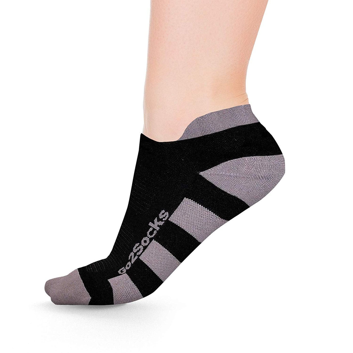 GO2 Compression Ankle/Running Socks | Medium Compression Level | Increase Circulation, Improve Performance, Faster Recovery, Reduce Soreness