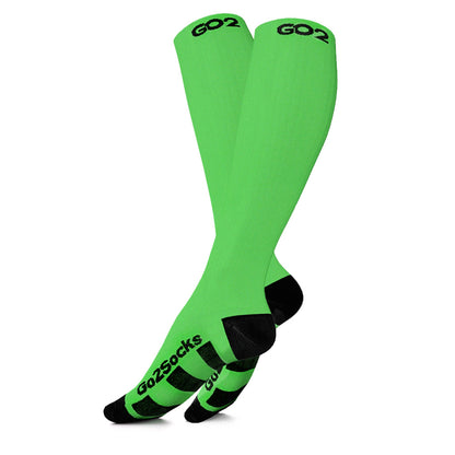 GO2 Compression Socks | High Compression Level | Increase Circulation, Improve Performance, Faster Recovery, Reduce Soreness