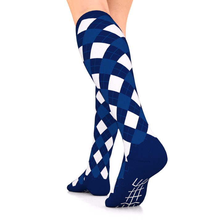 Unisex Compression Socks | Solid, Colorful, PT Uniform Compliant – GO2 ...